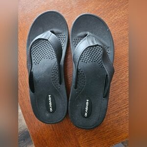 OKABASHI Men's Voyager Flip Flop Size 6.5/7.5